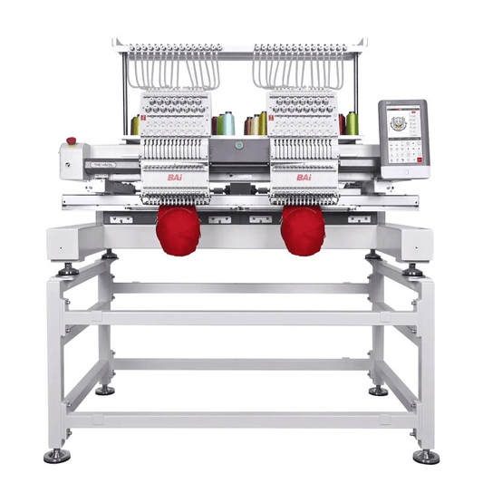BAi THE VISION-2 Two Head Embroidery Machine